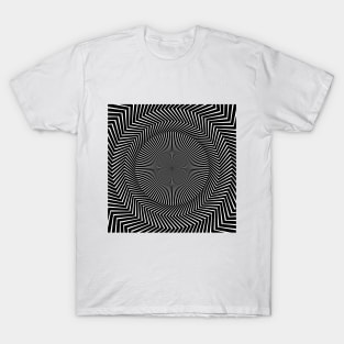 Edgy mindf*ck effect starburst T-Shirt